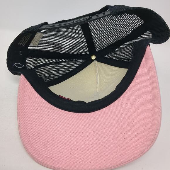 Volcom Logo Snapback Mesh Back Trucker Hat Multicolor One Size Outdoor - Picture 7 of 9